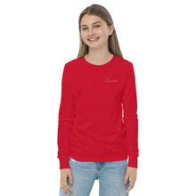 Load image into Gallery viewer, Smile - Youth long sleeve tee