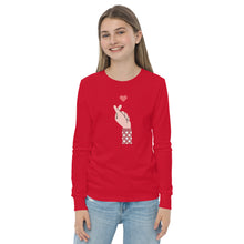 Load image into Gallery viewer, Saranghae - Youth long sleeve tee