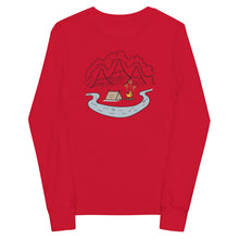 Load image into Gallery viewer, Camping - Youth long sleeve tee