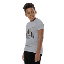 Load image into Gallery viewer, Camping at night - Youth Short Sleeve T-Shirt