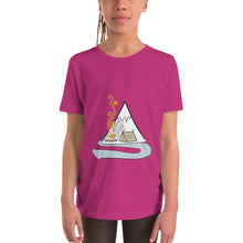 Load image into Gallery viewer, Camping by the river - Youth Short Sleeve T-Shirt