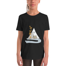Load image into Gallery viewer, Camping by the river - Youth Short Sleeve T-Shirt