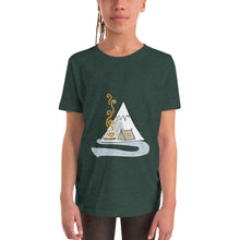 Load image into Gallery viewer, Camping by the river - Youth Short Sleeve T-Shirt
