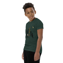 Load image into Gallery viewer, Camping at night - Youth Short Sleeve T-Shirt