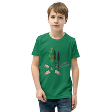 Load image into Gallery viewer, Camping by the fire - Youth Short Sleeve T-Shirt