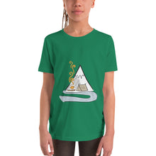 Load image into Gallery viewer, Camping by the river - Youth Short Sleeve T-Shirt