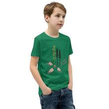 Load image into Gallery viewer, Camping by the fire - Youth Short Sleeve T-Shirt