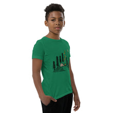 Load image into Gallery viewer, Camping at night - Youth Short Sleeve T-Shirt