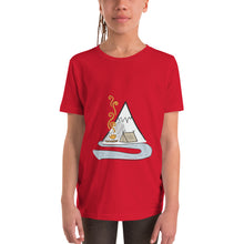 Load image into Gallery viewer, Camping by the river - Youth Short Sleeve T-Shirt