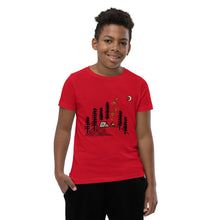 Load image into Gallery viewer, Camping at night - Youth Short Sleeve T-Shirt