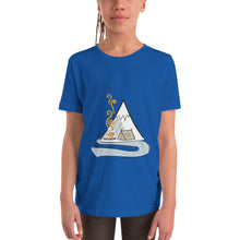 Load image into Gallery viewer, Camping by the river - Youth Short Sleeve T-Shirt