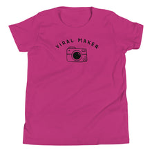 Load image into Gallery viewer, Viral Maker - Youth Short Sleeve T-Shirt