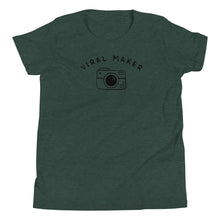 Load image into Gallery viewer, Viral Maker - Youth Short Sleeve T-Shirt