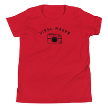 Load image into Gallery viewer, Viral Maker - Youth Short Sleeve T-Shirt