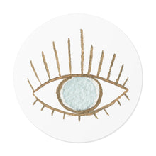 Load image into Gallery viewer, Evil Eye - Round Vinyl Stickers
