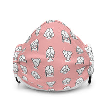 Load image into Gallery viewer, Cute Bun &amp; Braids - Premium face mask
