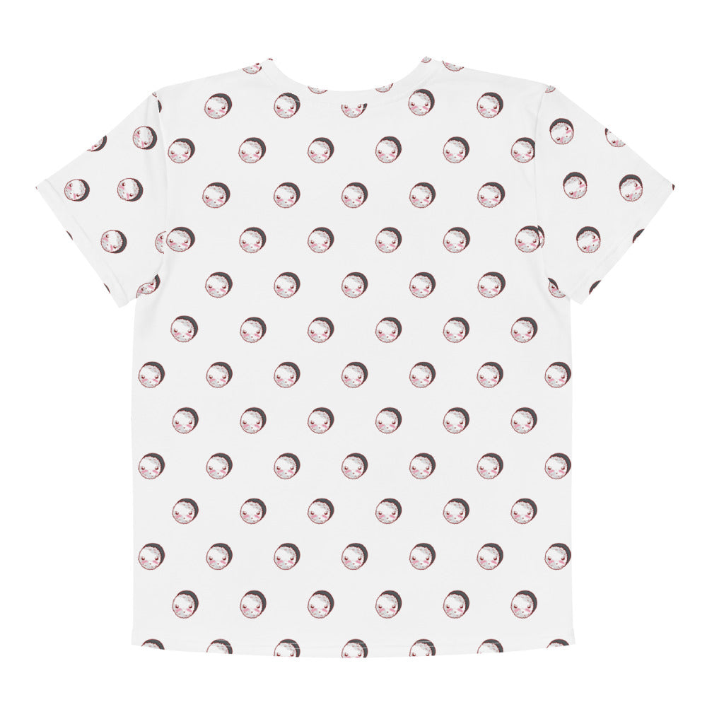 Kawaii Rice Roll - Youth crew neck t-shirt