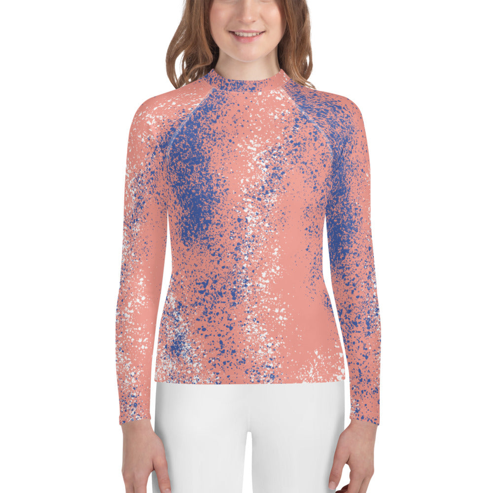 Purple -Youth Rash Guard