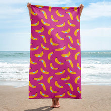 Load image into Gallery viewer, Bananas - Beach Towel
