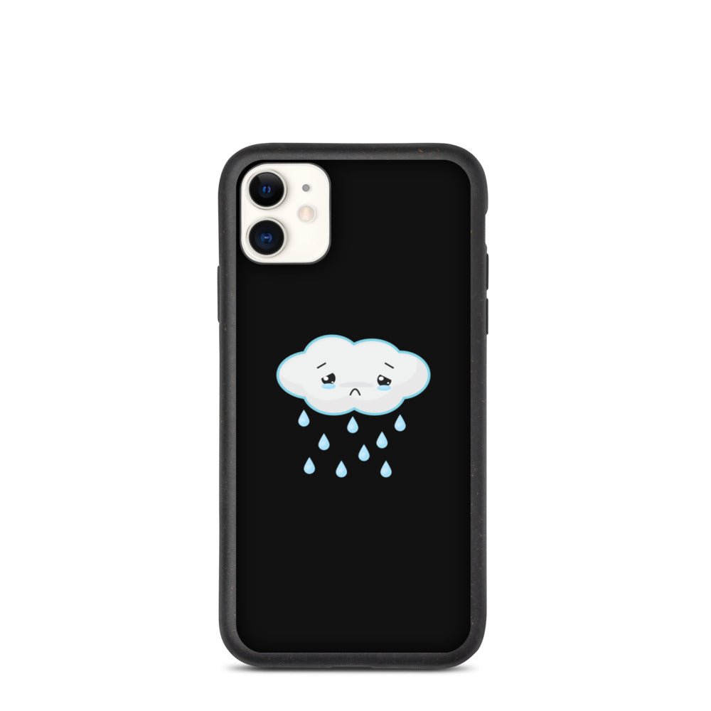 Sad Cloud Biodegradable phone case