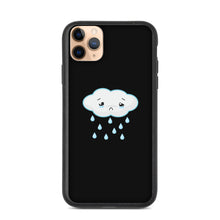 Load image into Gallery viewer, Sad Cloud Biodegradable phone case
