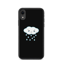 Load image into Gallery viewer, Sad Cloud Biodegradable phone case

