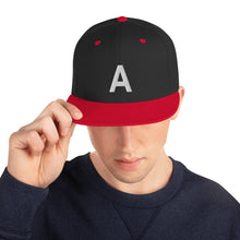 Load image into Gallery viewer, A -Snapback Hat
