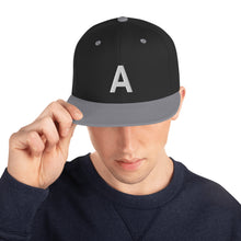Load image into Gallery viewer, A -Snapback Hat
