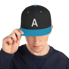 Load image into Gallery viewer, A -Snapback Hat
