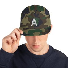 Load image into Gallery viewer, A -Snapback Hat
