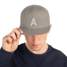 Load image into Gallery viewer, A -Snapback Hat
