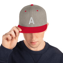Load image into Gallery viewer, A -Snapback Hat
