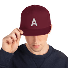 Load image into Gallery viewer, A -Snapback Hat
