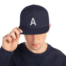 Load image into Gallery viewer, A -Snapback Hat
