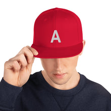 Load image into Gallery viewer, A -Snapback Hat
