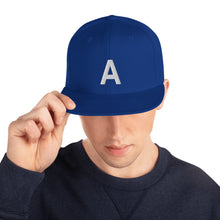 Load image into Gallery viewer, A -Snapback Hat
