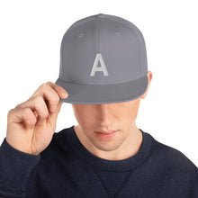Load image into Gallery viewer, A -Snapback Hat
