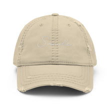 Load image into Gallery viewer, Smile - Distressed Dad Hat
