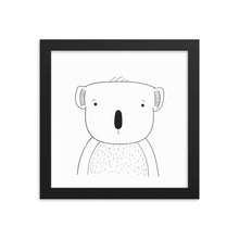 Load image into Gallery viewer, Koala - Framed poster
