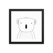 Load image into Gallery viewer, Koala - Framed poster
