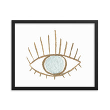 Load image into Gallery viewer, Evil Eye Framed poster
