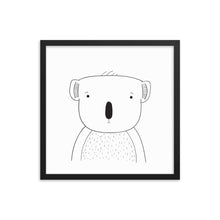 Load image into Gallery viewer, Koala - Framed poster
