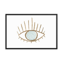 Load image into Gallery viewer, Evil Eye Framed poster

