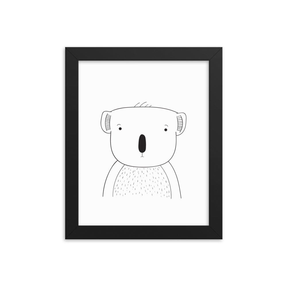 Koala - Framed poster