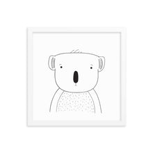 Load image into Gallery viewer, Koala - Framed poster
