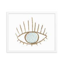 Load image into Gallery viewer, Evil Eye Framed poster

