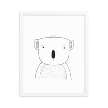 Load image into Gallery viewer, Koala - Framed poster
