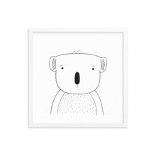 Load image into Gallery viewer, Koala - Framed poster
