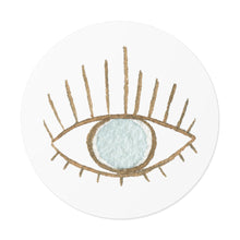 Load image into Gallery viewer, Evil Eye - Round Vinyl Stickers
