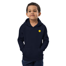 Load image into Gallery viewer, Happy Kawaii Sun - Kids eco hoodie

